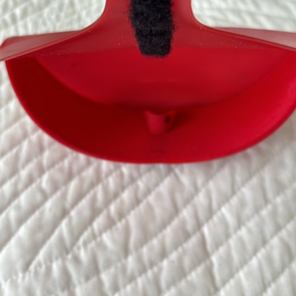 Prada Red Vintage Sunglasses Case rounded aviator large case - Picture 9 of 11
